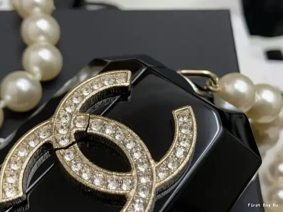 First Bag Ru CHANEL PRO AIRPODS NECKLACE CASE 0629